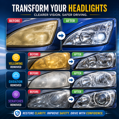 ClearVision Headlight Restorer Kit (BUY 1 GET 1 FREE )