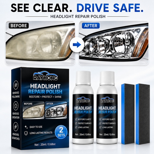 ClearVision Headlight Restorer Kit (BUY 1 GET 1 FREE )